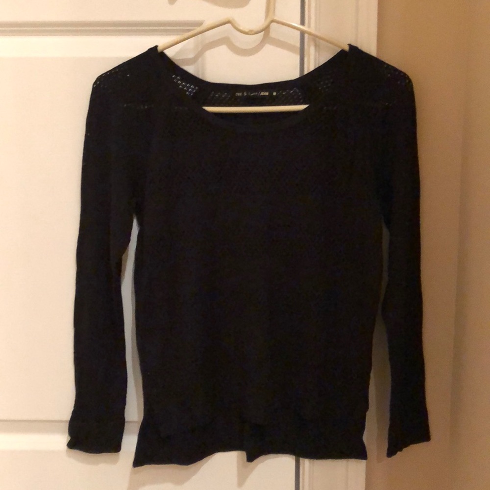 Rag and bone light sweater knit top
